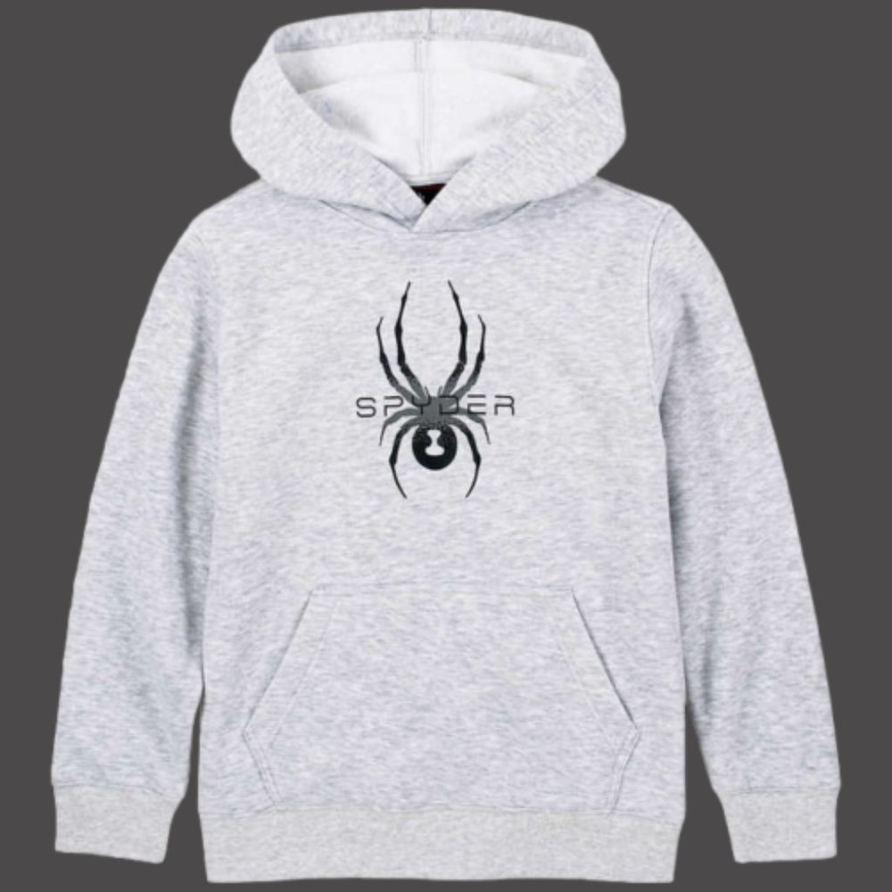 Spyder Youth Pullover Hoodie Gray Size XS(5/6) NWT